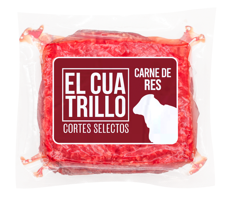 Molida Especial De Res El Cuatrillo Empacado Al Vacío