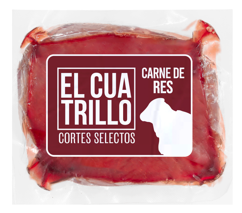 Bola Res Negra El Cuatrillo Empacado Al Vacío