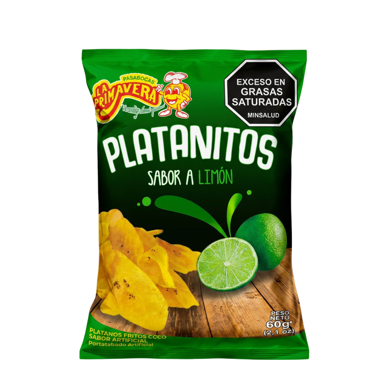 Patacon Primavera*60G Limon