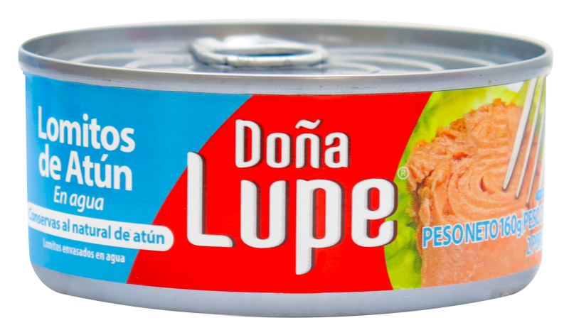 Atún Doña Lupe Lomitos En Agua*160G