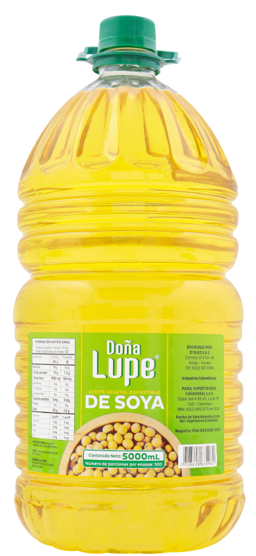Aceite De Soya Doña Lupe*5000Ml