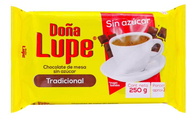 Chocolate Doña Lupe Amargo Barra *250G