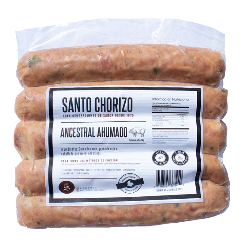 Chorizo Ahumado Ancestral *450G