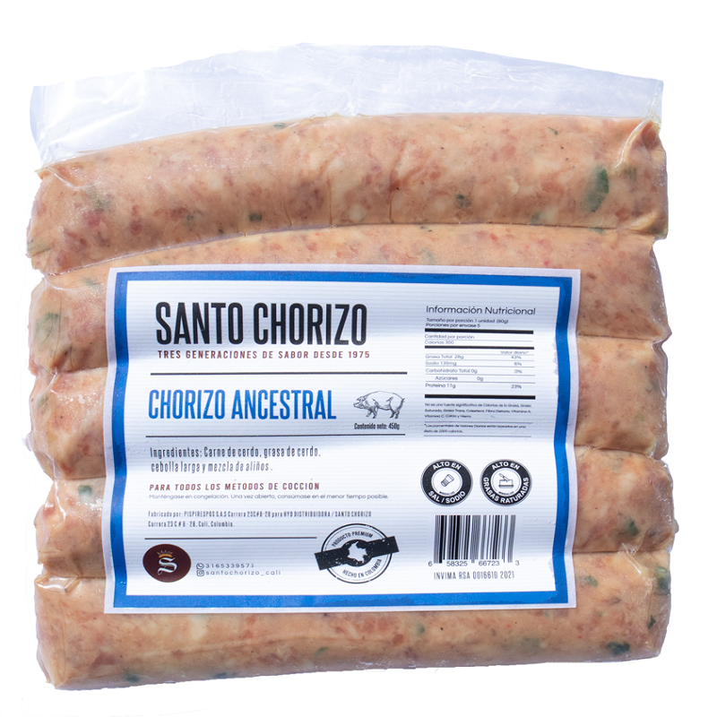 Chorizo Ancestral *450G