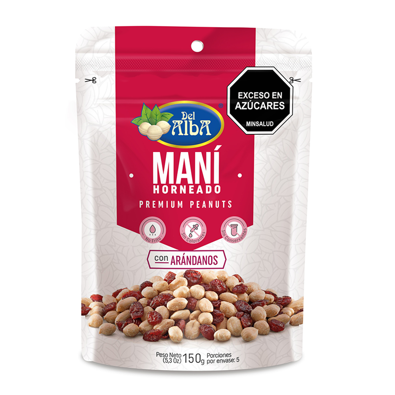 Mani Del Alba*150G Salado Arandano