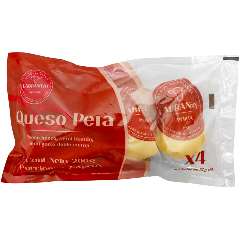 Queso Labrantio*50G*4Und Pera