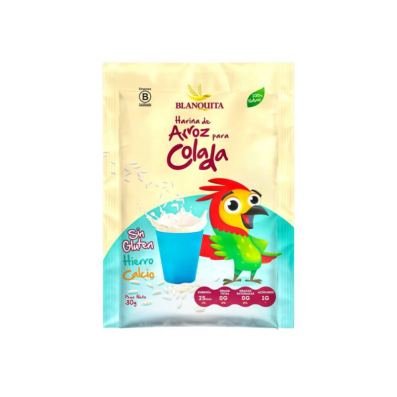 Harina De Arroz Blanquita Horchata *80G
