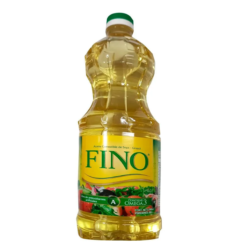Aceite Fino Soya Girasol *900Ml
