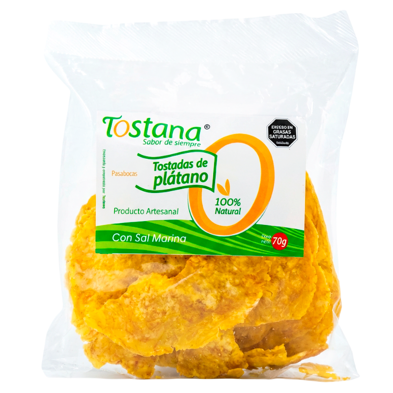 Pasaboca Tostana*70G Tostadas De Platano
