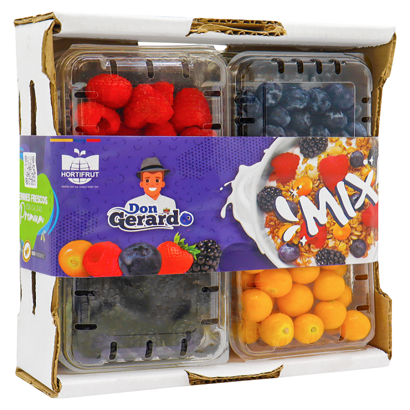 Mix De Berries Hortifrut Contenedor *920G