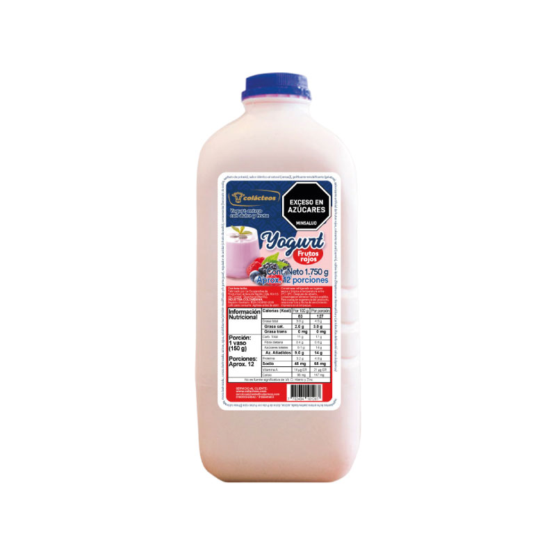 Yogurt Colacteos Frutos Rojos *1750G