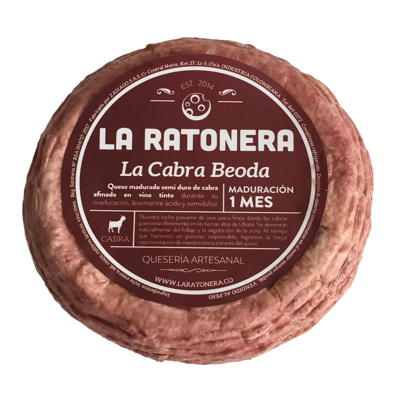 Queso La Ratonera Cabra Beoda *200G