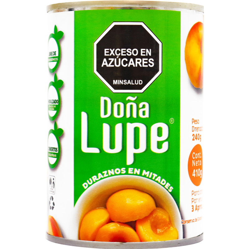 Duraznos Dona Lupe*410G Lata