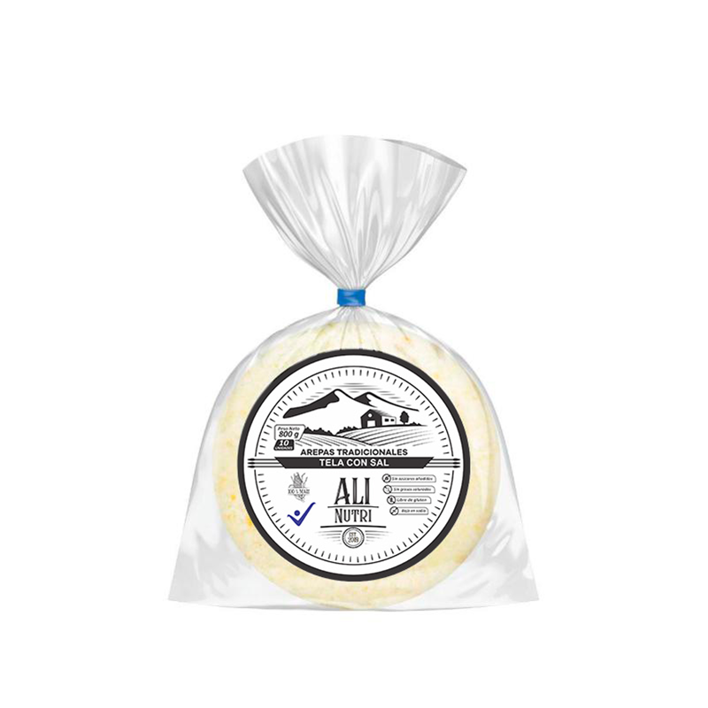 Arepas Ali Nutri*80G*10Und Tela C/Sal