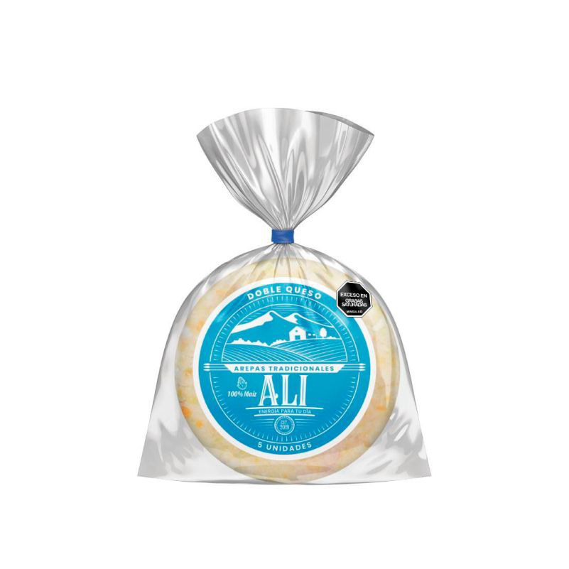 Arepas Ali Nutri Doble Queso*115G*5Und