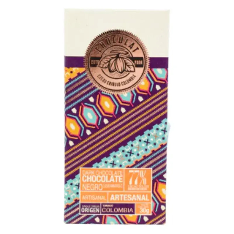 Chocolate Chuculat Tumaco 77% Cacao *30G