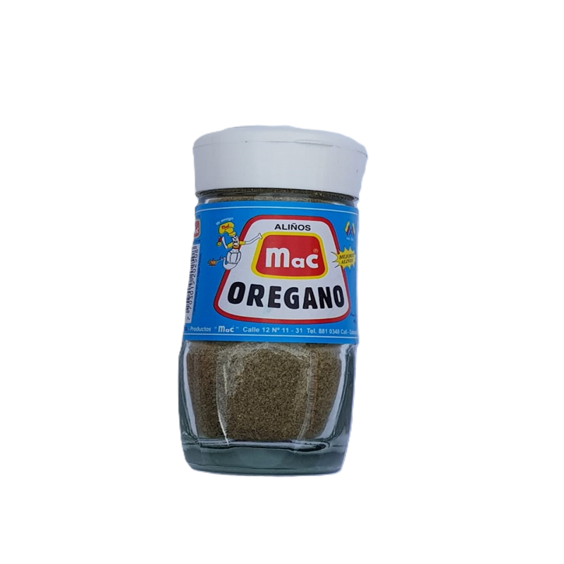 Orégano Molido Mac Frasco *49G