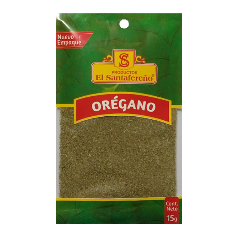 Orégano Molido Santafereño*15G