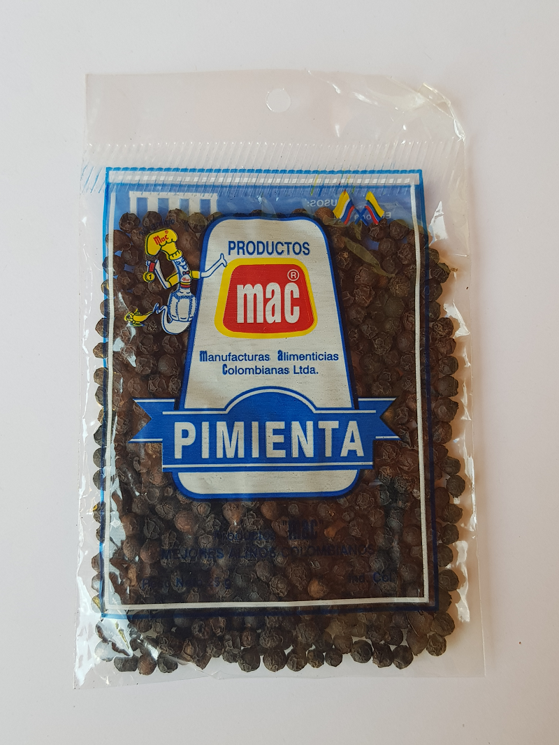 Pimienta Entera Mac Chapeta *25G