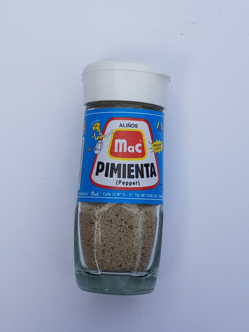 Pimienta Molida Mac Frasco*68G