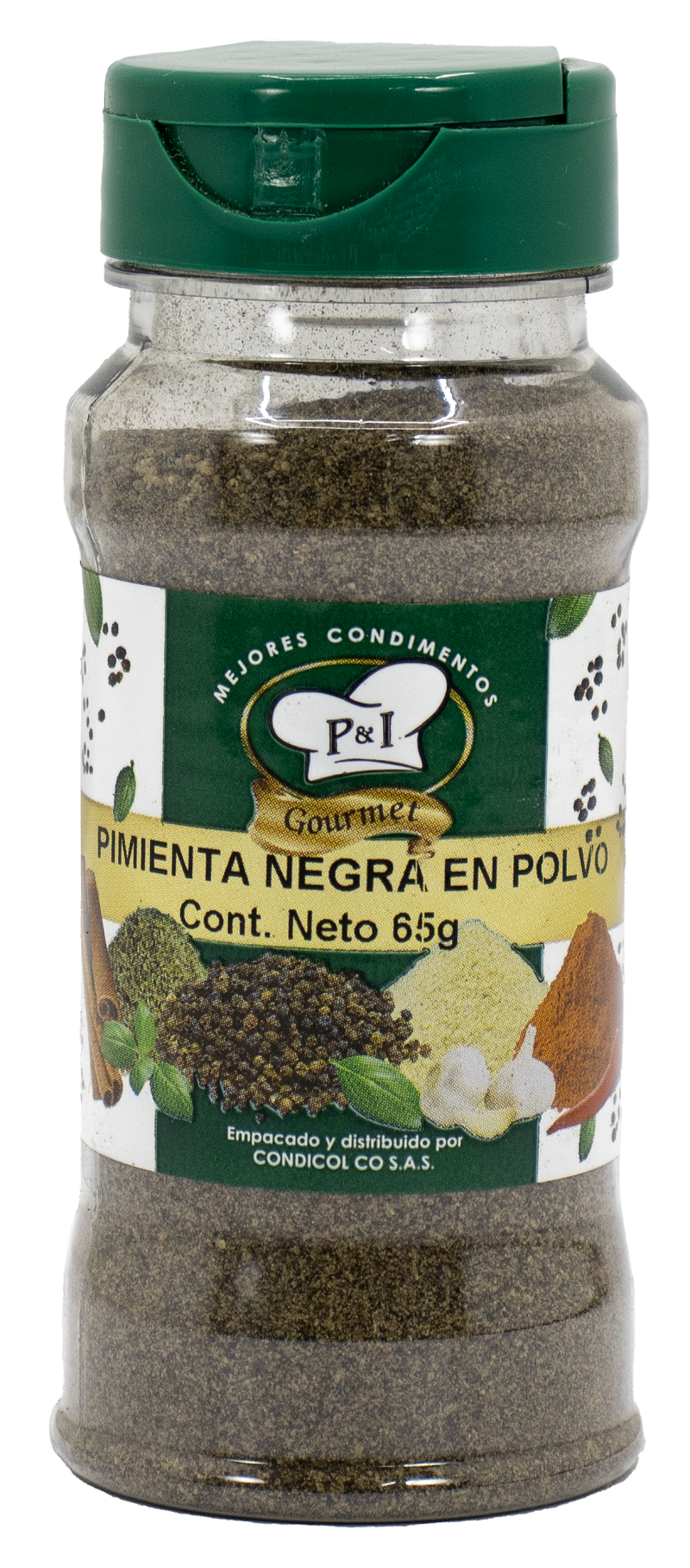 Pimienta Negra En Polvo P&I*65G
