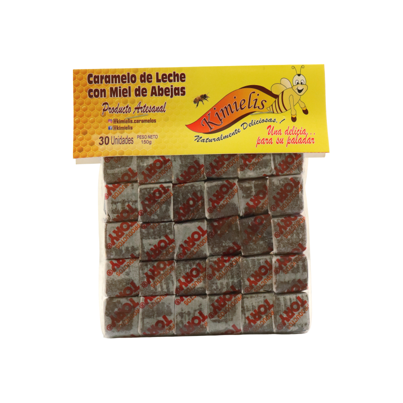 Caramelos Kimielis*150G Leche C/Miel