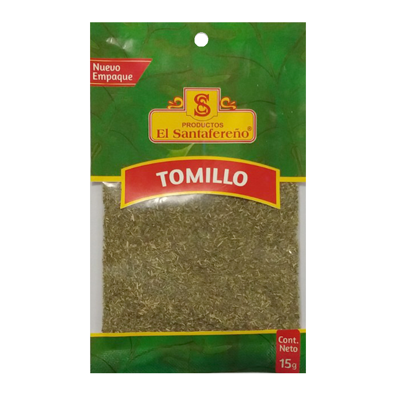 Tomillo Molido Santafereño*15G