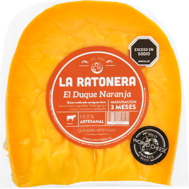 Queso La Ratonera Duque Naranja A Granel