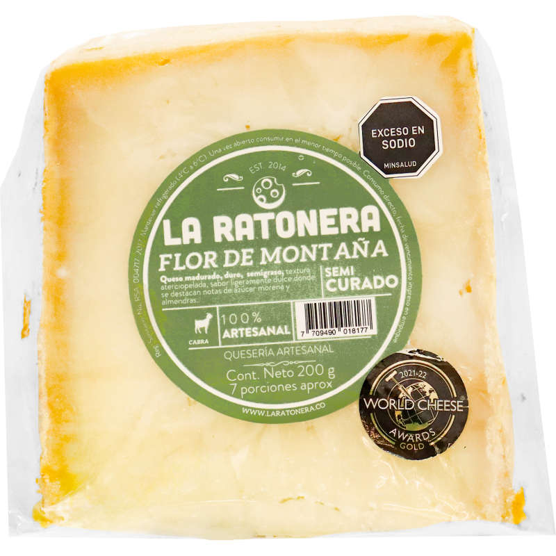 Queso La Ratonera Flor De Montan A Granel