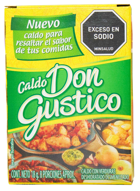 Caldo Don Gustico Caja*18G