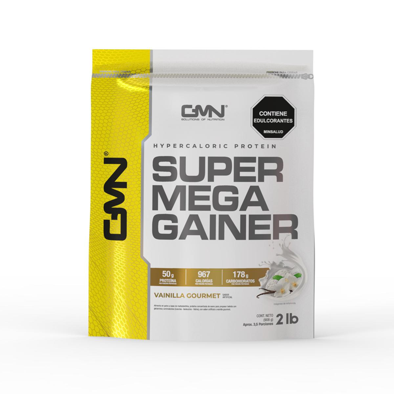 Proteina Gmn Super Mega Gainer Vainilla* 908G
