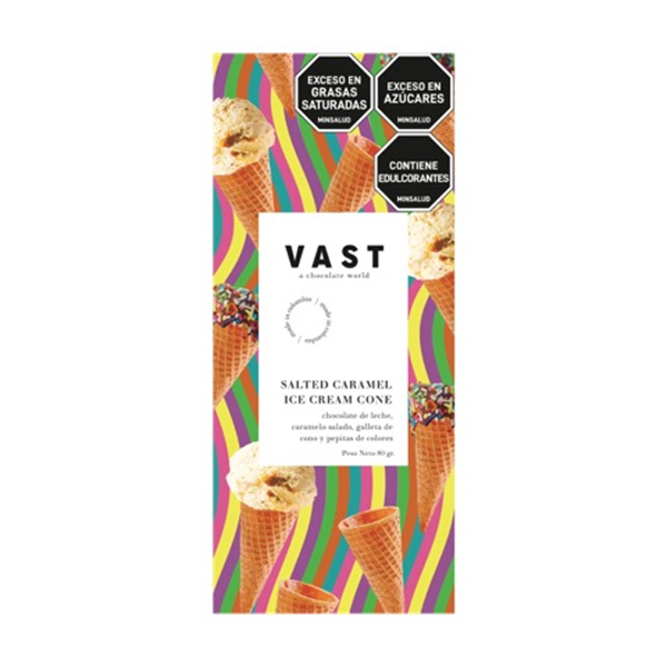 Chocolate Vast Salted Caramel Ice Cream Cone* 80G