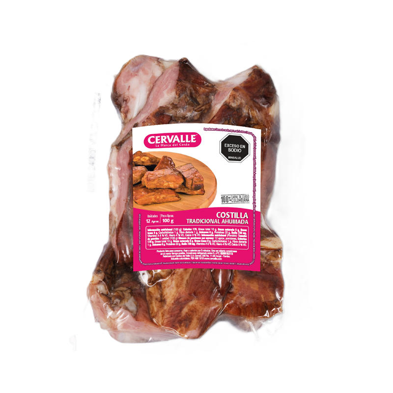 Costilla Cervalle*500G Tradicional Ahuma