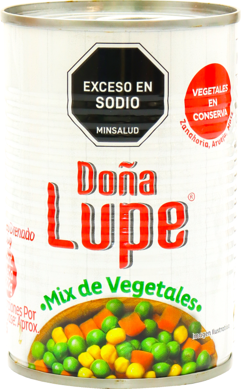 Mix Vegetales Dona Lupe*300G