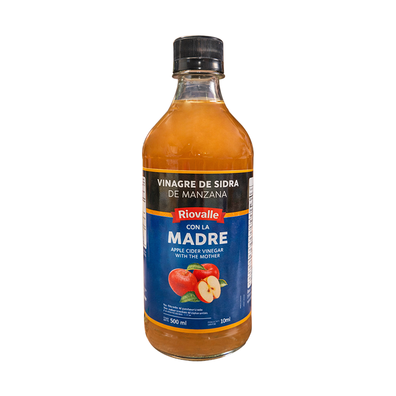 Vinagre Riovalle Manzana Con La Madre* 500Ml