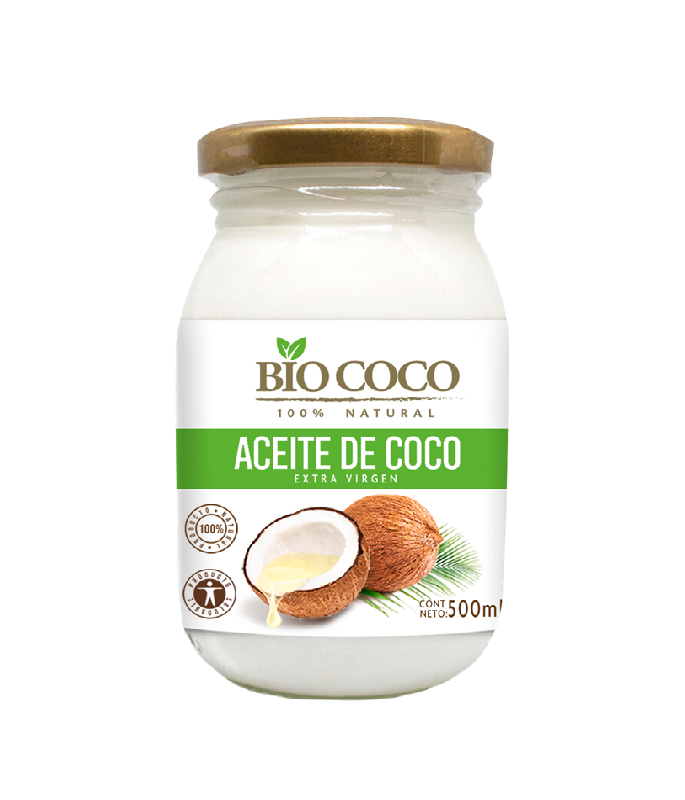 Aceite Bio Coco Extra Virgen* 500Ml