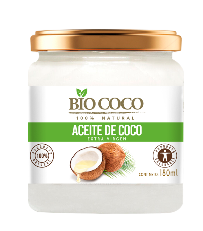 Aceite Bio Coco Extra Virgen* 180Ml