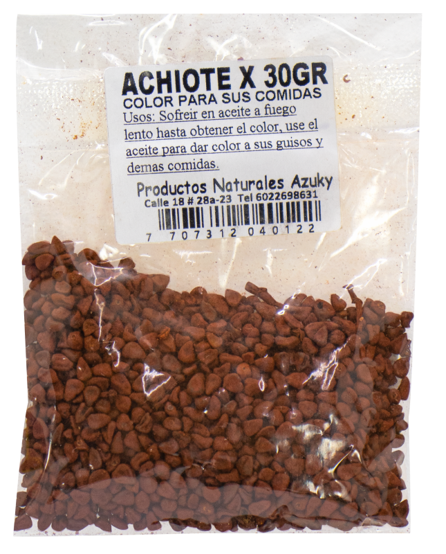 Achiota Azuky Paquete*30G