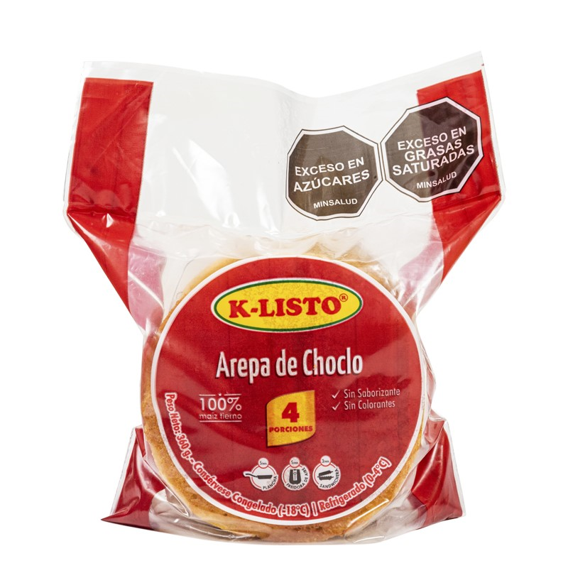 Arepas K Listo Choclo Ligera*360G