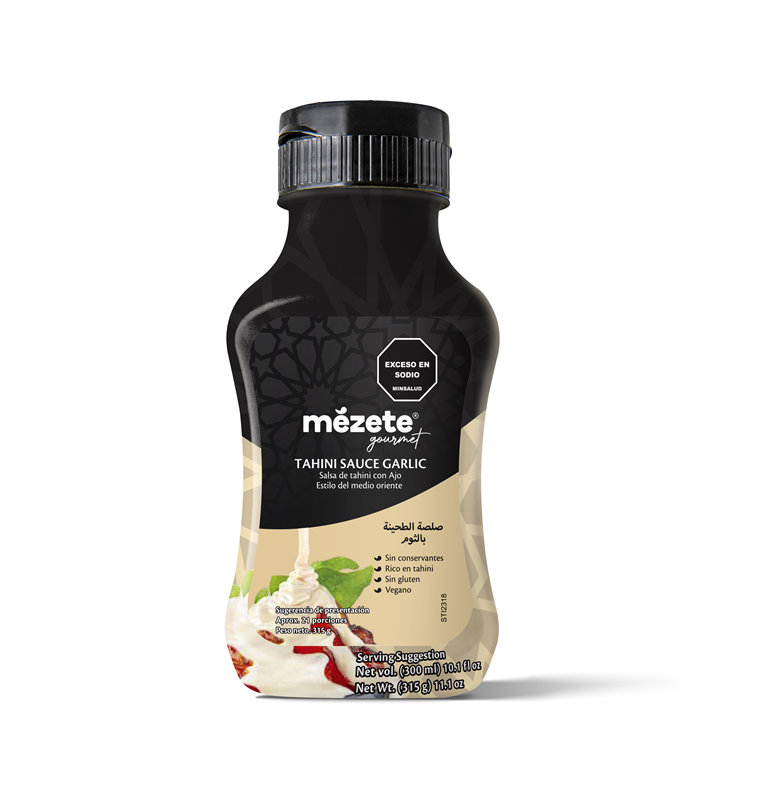 Salsa Tahini Con Ajo Mezete*315G