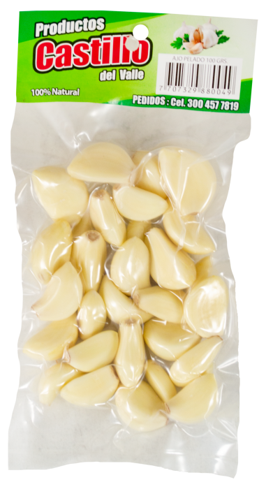 Ajo Castillo Del Valle Empacado Al Vacío*100G