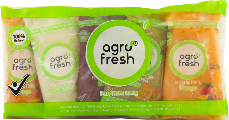 Pulpa Agrofresh Surtido*200G*5Und