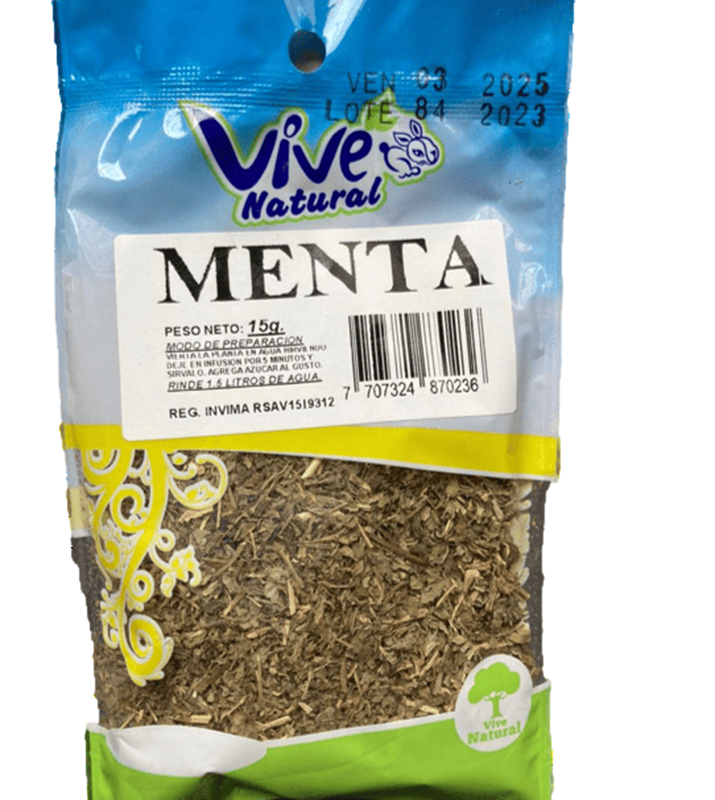 Aromática Natural Light Menta*15G