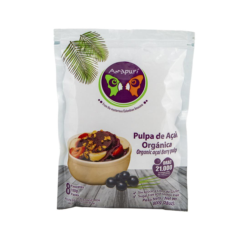Pulpa Amapuri Acai Organica*800G