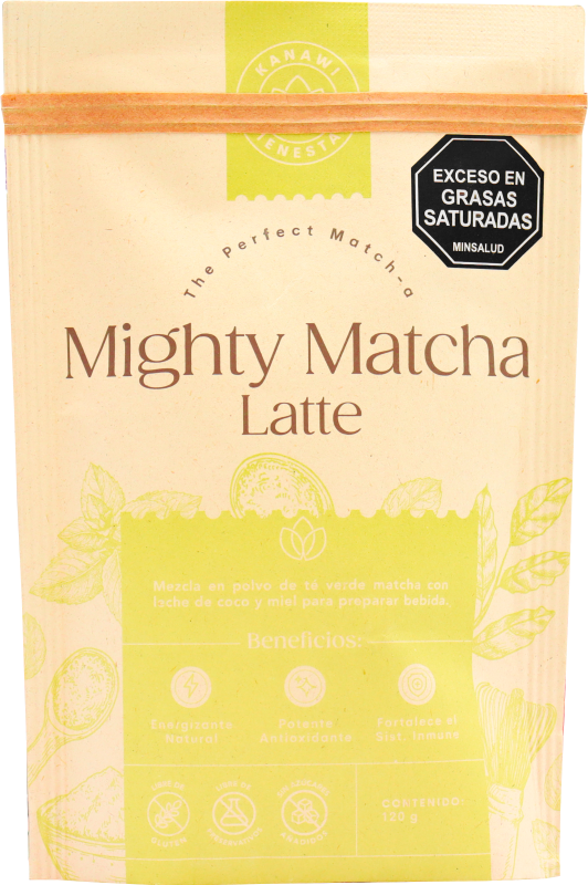 Mezcla Kanawi B Polvo Mighty Matcha*120G