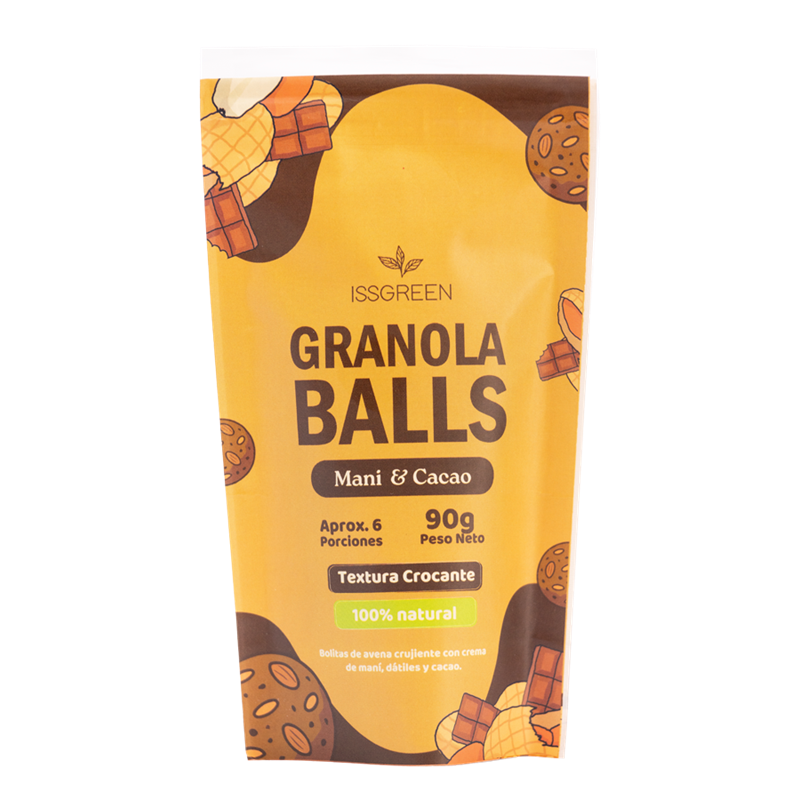 Granola Issgreen*90G Almendras Y Cacao