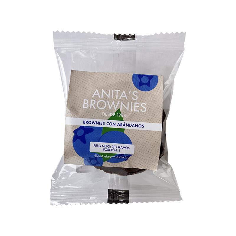 Brownie Anitas Con Arandanos*38G
