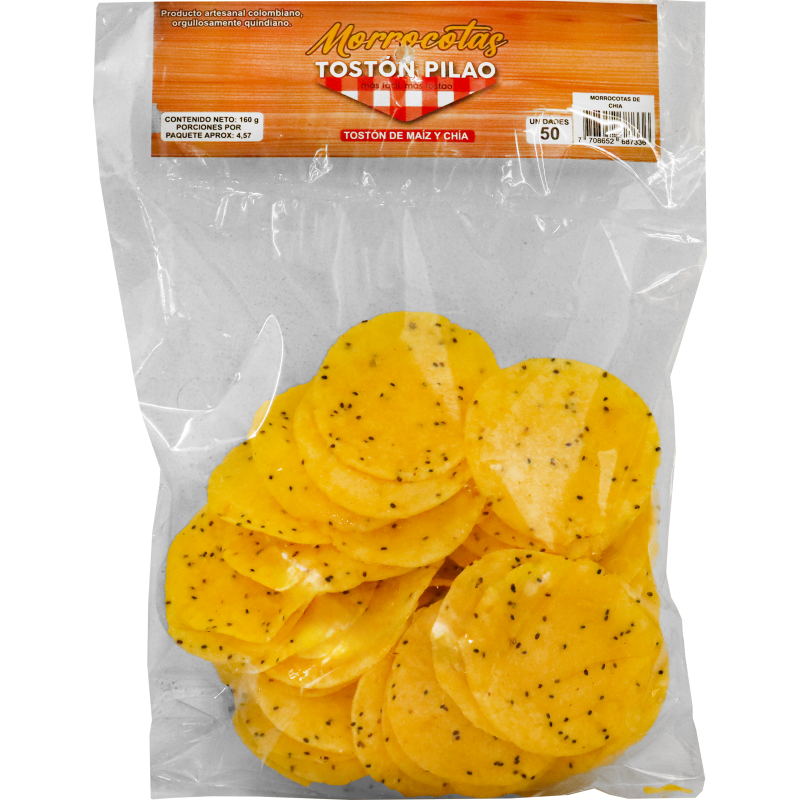 Morrocota Toston Pilao*160G Maiz Y Ajonjoli