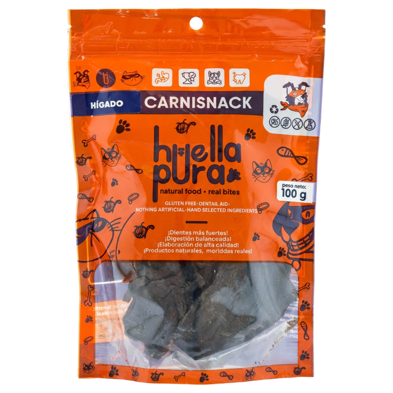 Pasab Huella Pura*80G Higado De Cerdo