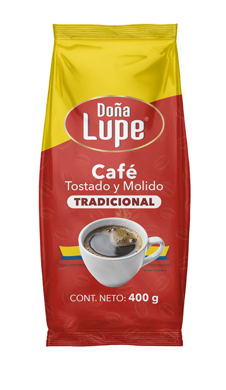 Cafe Dona Lupe*400G Tostado Y Molido Tra